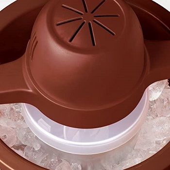 Nostalgia Double Flavor Electric Bucket Ice Cream Maker review