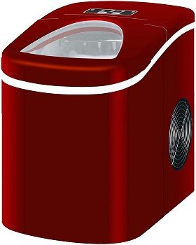 RCA RIC117-SSRED Stainless Steel Ice Maker