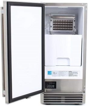 Blaze 15-inch Outdoor Ice Maker with Gravity Drain review