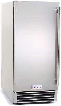 Blaze 15-inch Outdoor Ice Maker with Gravity Drain