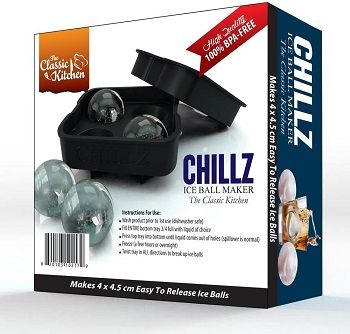 Chillz Ice Ball Maker Mold review