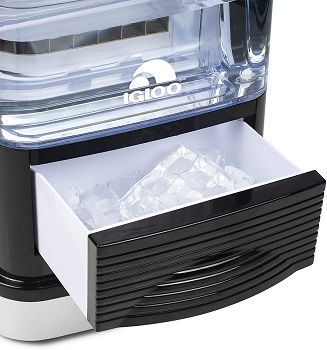 Igloo ICEC33SB Automatic Countertop Clear Ice Cube Maker review